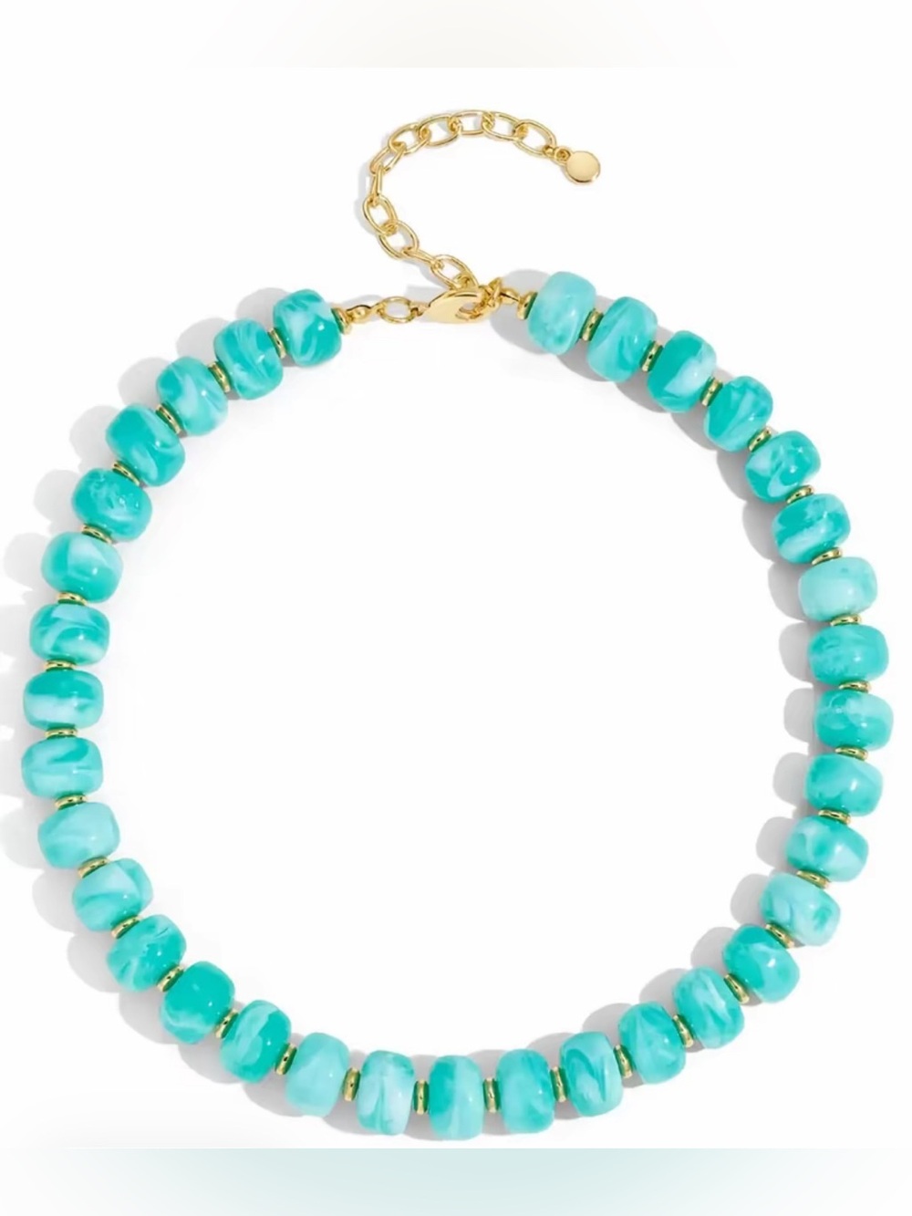 Turquoise Chunky Bead Necklace